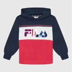 Φτηνός 💯 Fila Μπλούζες Φόρμας Μπλούζα Luna 689106 Σκούρο μπλε Regular Fit 😉