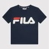 Flash Sale ❤️ Fila T-shirts T-Shirt Lea 689178 Σκούρο μπλε Regular Fit 🎉