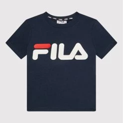 Flash Sale ❤️ Fila T-shirts T-Shirt Lea 689178 Σκούρο μπλε Regular Fit 🎉