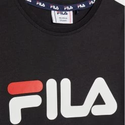 Φτηνός ❤️ Fila T-shirts T-Shirt Sala FAK0089 Μαύρο Regular Fit 🧨 -Fila πωλήσεων unnamed file 57