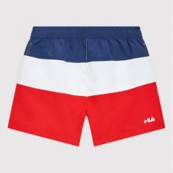 Το φθηνότερο ❤️ Fila Μαγιό για Αγόρια Σορτς κολύμβησης Stupno FAT0081 Σκούρο μπλε Regular Fit 🎉