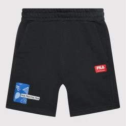 Best Pirce 🤩 Fila Αθλητικά Σορτς Αθλητικό σορτς Twedt FAT0041 Μαύρο Regular Fit 🎉