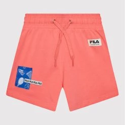 Προϋπολογισμός 🔥 Fila Αθλητικά Σορτς Αθλητικό σορτς Tiflis FAT0009 Ροζ Regular Fit 🧨