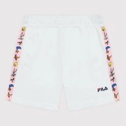 ΧΟΝΔΡΙΚΟ ΕΜΠΟΡΙΟ 🤩 Fila Αθλητικά Σορτς Αθλητικό σορτς Laer FAK0036 Λευκό Regular Fit 😀