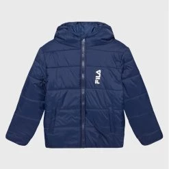 Flash Sale 😍 Fila Πουπουλένια Μπουφάν Μπουφάν πουπουλένιο Buniel FAT0136 Σκούρο μπλε Regular Fit 😉