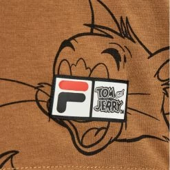 Τοπ 10 🤩 Fila T-shirts T-Shirt Tver 771170 Καφέ Relaxed Fit 👏 -Fila πωλήσεων unnamed file 72