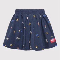 Τοπ 10 😍 Fila Φούστες Φούστα Lanze FAK0027 Σκούρο μπλε Regular Fit 🎁