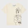 ΧΟΝΔΡΙΚΟ ΕΜΠΟΡΙΟ 👏 Fila T-shirts T-Shirt Tom & Jerry Toyama FAK0111 Μπεζ Regular Fit 👍