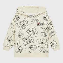 Τοπ 10 ✨ Fila Μπλούζες Φόρμας Μπλούζα Tulsa 771192 Μπεζ Regular Fit 🥰