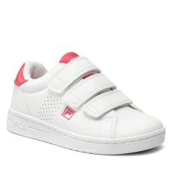 Τοπ 10 🛒 Fila Αθλητικά Crosscourt 2 Nt Velcro Kids FFK0018.13074 Λευκό 🎉