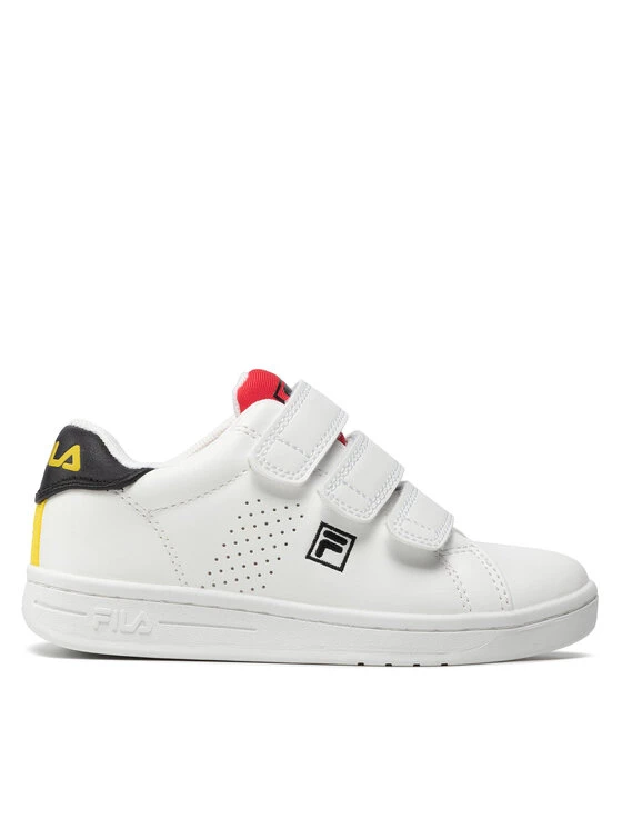 Καλύτερη πώληση ✔️ Fila Αθλητικά Crosscourt 2 Nt Velcro Kids FFK0018.13041 Λευκό ⭐ 2 Καλύτερη πώληση ✔️ Fila Αθλητικά Crosscourt 2 Nt Velcro Kids FFK0018.13041 Λευκό ⭐ - Image 2