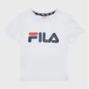 Φτηνός 😀 Fila T-shirts T-Shirt Sala FAK0089 Λευκό Regular Fit 🔔