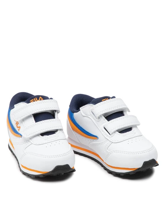 Νέος 🥰 Fila Αθλητικά Orbit Velcro Infants 1011080.13064 Λευκό ✨ 5 Νέος 🥰 Fila Αθλητικά Orbit Velcro Infants 1011080.13064 Λευκό ✨ - Image 5