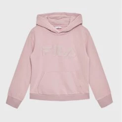Flash Sale 😀 Fila Μπλούζες Φόρμας Μπλούζα Bischkek FAT0199 Ροζ Regular Fit 🛒